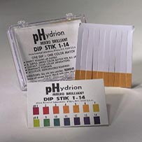 pHydrion Brilliant Dip Sticks