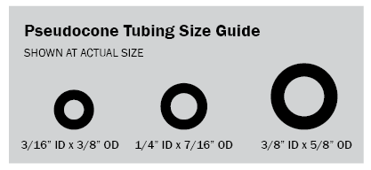 Silicon Tubing Sizing Guide